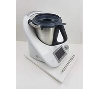Tabla Deslizante, Base, Plataforma COMPATIBLE CON THERMOMIX TM31, TM5, TM6. Protege LA BALANZA DE SU MÁQUINA. Mod Blanco PEQUEÑO