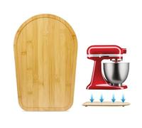 Tabla deslizante de bambú para Kitchen Aid Artisan 4.5-5 Qt (4,3 l - 4,8 L), base deslizante para robot de cocina Kitchenaid, agitador, tabla deslizante para accesorios de cocina 5K45SS 5KSM175PS