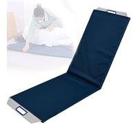 Tabla deslizante de transferencia plegable para movilidad del paciente, almohadilla de posicionamiento con agujeros para las manos para personas mayores y transferencias de discapacitados