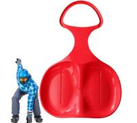 Tabla Deslizante para niños: Trineo de Trineo portátil, tapete de esquí con asa, Equipo Resistente para Exteriores | Construcción Suave de PE, diversión para Montar en Hierba, y Nieve para