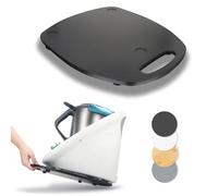 Tabla deslizante para TM6 TM5, base de bambú, fácil deslizamiento, accesorio para robot de cocina, color negro