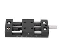 Tabla deslizante SP40A DB35, Manual de engranaje de ejes X Pandilla Fina de perilla, plataforma de desplazamiento de trazo de 35 mm para equipos ópticos, dispositivos de medición,