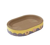 Tabla duradera para rascar gatos - nido integrado para gatos, no desprende pelusa para gatos (45 x 30 x 10 cm)