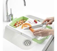 Tabla Extensible Con Bandeja, Contenedor Y Colador 3 IN 1 Practicut Himno