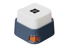 Tabla genérica - Keyboard Shape for Desk | Stress Relief Clicky with 150h Runtime & USB C Charging for Bedroom, Workplace, Nursery and College Room Indoor Home Decors