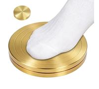 Tabla giratoria de ballet: disco giratorio portátil de 8 cm, entrenador de equilibrio de aleación de aluminio, herramienta con base de goma | Equipo de práctica de pirueta para danza, gimnasia, animad