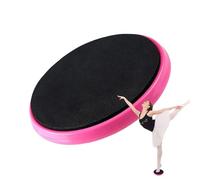Tabla giratoria para ballet - Tabla giratoria circular para danza | Disco giratorio de batidor de posiciones, para patinaje artístico y equilibrio de gimnasia, material PP/EVA resistente al u