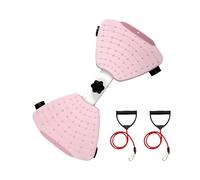 Tabla giratoria para fitness, máquina de de cintura para ejercicio con bandas adjuntas, equipo de fitness antideslizante, ayuda de modelado de núcleo completo para uso en dormitorio, gimnasio en