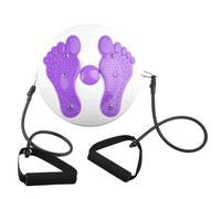 Tabla giratoria, tabla de entrenamiento con cuerda de tensión, masaje de pies, máquina escultora de cintura, disco giratorio de cintura para moldear el cuerpo para entrenamiento en gimnasio en casa