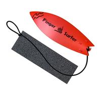 Tabla Hawaiana Del Dedo, Cubierta Plástica Del ABS Aerodinámico | Mini Tabla De Windsurf De 12 Cm De Longitud | Pequeño Dispositivo De Deslizamiento De Aire De Mano Para Ventana De Coche, Juego De Via
