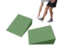 Tabla inclinada de EVA Yoga - Tabla inclinada de cuña de espuma, estirador | Bloque de cuña de yoga, 2 piezas de espuma EVA, apoyo ligero, cuñas de ejercicio para yoga, pilates, sentadillas