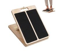 Tabla inclinada para estiramiento de la pantorrilla - Tabla inclinada plegable de madera - Placa ajustable para estiramiento de la banda | para entrenamiento de pilates, yoga, fitness, calistenia