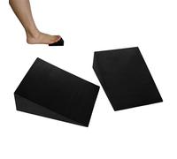Tabla inclinada para estirar la pantorrilla, antideslizante, ligera y portátil, cuña elevada en el talón, entrenamiento en casa para hombres y mujeres, entrenador de tabla inclinada