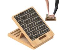Tabla Inclinada | Tabla De Inclinación Para Estiramiento De Pantorrillas Ajustable De Madera | Entrenador Portátil De Ejercicio Para Piernas Para Gimnasio En Casa Cuña Para Sentadillas | Para