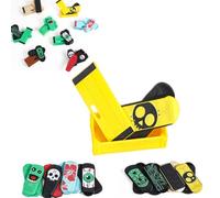 Tabla Magnética para Dedos, Mini Tabla Magnética Antiestrés Impresa En 3D, Juguete Antiestrés con Compresión, Deslizador Profesional para Dedos, Alivio De Sonido Portátil Y Diversión(Board6)