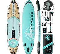 Tabla Paddle Surf Hinchable Inflable Extra Grande para Adultos, con Capacidad para 204,1 kg. con Kit de Accesorios Mochila. Kayak Inflable, Antideslizante, Ideal para Yoga,