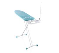 Leifheit Tabla de Planchar Plegable Air Board M Solid Plus NF, Tabla de Planchado de 120×38 cm con Superficie termorreflectante Ligera para Efecto de Planchado de Doble Cara