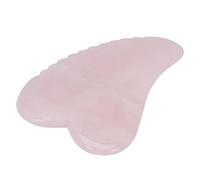 Tabla para Raspar, Resistente Al Desgaste, Alivio del Dolor, Herramienta Gua Sha de Cuarzo Rosa, Firme Y Resistente para las Piernas del Abdomen para Viajes a Casa