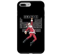 Tabla Periódica De Elementos Travieso Santa Navidad Química Carcasa para iPhone 7 Plus/8 Plus