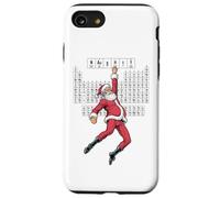 Tabla Periódica De Elementos Travieso Santa Navidad Química Carcasa para iPhone SE (2020) / 7/8