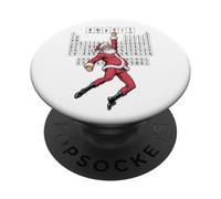 Tabla Periódica De Elementos Travieso Santa Navidad Química PopSockets PopGrip Adhesivo