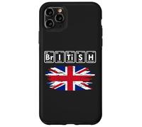 Tabla periódica de la Bandera de los Elementos de química británica Carcasa para iPhone 11 Pro MAX