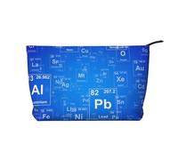 Tabla periódica de los Elementos: un Elemento Divertido para Profesores de Ciencias,Neceser de Pana, Neceser de Maquillaje portátil, Neceser de Viaje