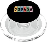 Tabla periódica de Squash Divertido Jugador de Squash PopSockets PopGrip para MagSafe
