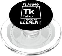Tabla Periódica Divertido Juego de Palabras Taiko Drummer PopSockets PopGrip para MagSafe