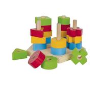 Tabla piezas encajables de madera, 21 piezas (100002087)