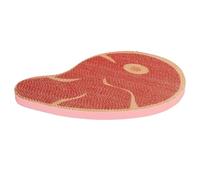 Tabla rascador para gatos - Nuevo diseño de carne, cojín de suelo, accesorios para el cuidado de las garras | Material de papel resistente a los arañazos | Herramienta de protección para sala de estar