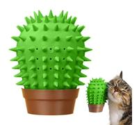 Tabla rascador para gatos robusta, cepillo y rascador en forma de cactus para gatos, juguete de autocuidado impreso en 3D para mascotas, montado en la pared, decorativo, peines de masaje para gatitos