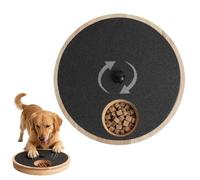 Tabla Rascador para Perros,Giratoria de Madera con Compartimento para Premios | Tablero de Rascado para Mascotas,para Perros de Raza Pequeña, Mediana y Grande, para Salón, Dormitorio, Balcón o Jardín