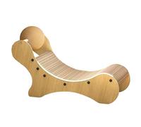 Tabla rascadora para gatos, almohadilla de papel corrugado, de sisal natural, afilado de garras duradero, protector de muebles de interactivo para ejercicio saludable de en