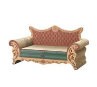 Tabla Rascadora para Gatos, Molinillo de Garras de Papel Corrugado, Chaise Longue Resistente Al Desgaste y Que No Se Desprende, Suministros para Gatos,C