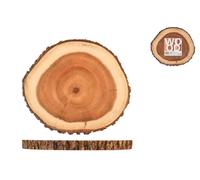 Tabla Redonda H&H De Madera 23 Cm
