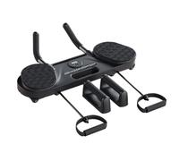 Tabla reformadora de pilates | Tabla de abdominales multiusos con rueda base extraíble, máquina de fitness para entrenamiento central, entrenamiento de cuerpo completo, rutina diaria, interior