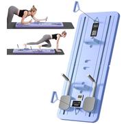 Tabla reformadora de pilates, tabla de pilates portátil, tabla de ejercicios multifuncional, equipo de entrenamiento para el hogar, herramienta de entrenamiento para todo el cuerpo