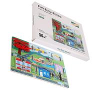 Tabla sensorial, motricidad Fina, Juguetes educativos, con Habilidades básicas para la Vida, para niñas, guardería, hogar, avión, Coche, cumpleaños, día del niño