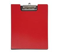 Tabla Sujetapapeles maulflexx, Plasware sujetapapeles A4, einschiebbare orificio para colgar, color rojo 4 Schreibmappe