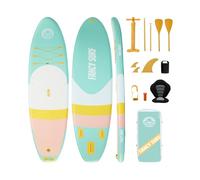 Tabla Sup Hinchable 351cm×89cm con Accesorios, soporta 200kg para Adultos. Incluye Bomba, Aletas, Mochila y Funda Impermeable móvil, Pesca, Yoga y Paseos.