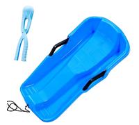 Tabla Trineo Nieve - 63x33x8cm Juguete Exterior Invernal, Deslizador Rápido Ligero | Trineo Nieve Reforzado para Parque, Playa, Montañas, Hielo, Césped, Ideal Hombres, Mujeres, Niños, Niñas, Jóv