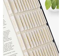 Tablas biblias laminadas, para católicas u otras biblias, registro bíblico para mujeres, pestañas bíblicas laminadas, 75 pegatinas gran regalo cristiano, estudio, Biblia, diario, accesorios, impresión