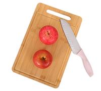 Tablas de cortar de madera para cocina - Carne y verduras | Bandeja para servir charcutería gruesa de mdera disponible de doble cara, juego grande de bloques de carnicero de era dura, plato de mad