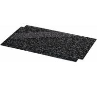 Tablas De Cortar De Vidrio De Diseño De Granito Xavax Hama, Paquete De 2 - Negro