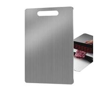 Tablas de cortar grandes de cocina, tablas de cortar de cocina, tabla de cortar antideslizante - tabla de cortar bloque de carnicero, accesorios de cocina de acero inoxidable, alfombra