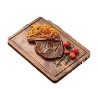 Tablas de cortar madera, bloques picar, tabla carnicero, for quesos y frutas, for carne, utensilios cocina(M L)