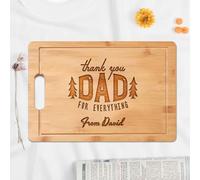 Tablas de cortar personalizadas para el día del padre, tablas de cortar para papá con texto personalizado, tabla de cortar para barbacoa y parrilla, regalos para papá