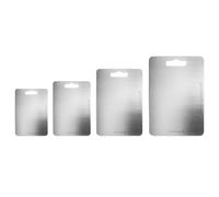 Tablas de cortar, Tabla de cortar acero inoxidable 304, uso doble cara, no es fácil deformar, adecuada for cocinar en la cocina casera