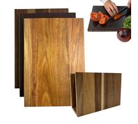 Tablas de cortar: tabla de cortar con solución de corte elegante, tabla de corta de madera con garantía de material seguro | Tablas de queso para queso, carne, verduras, comida casera, familia, amigo